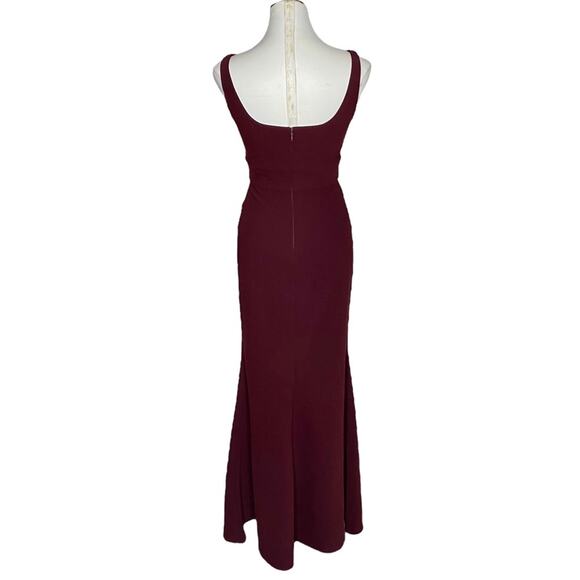 Jill Stuart Sweetheart Neck Gown in Raisin size 2 - Picture 4 of 12